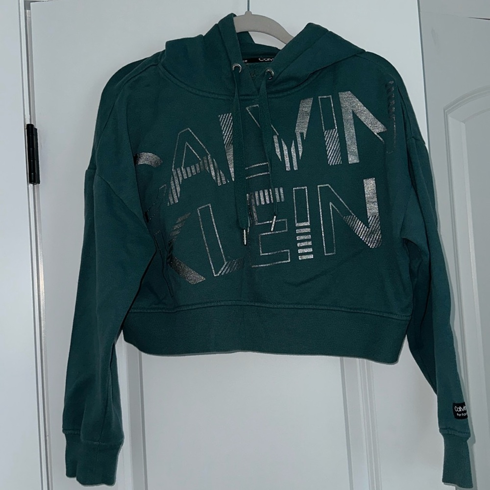 Cropped CK sweatshirt